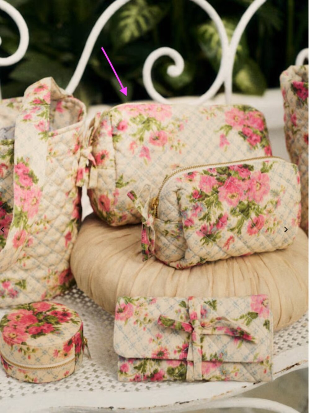 NWT Sézane Toiletry Bag